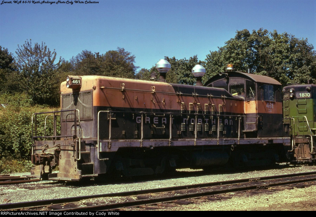 Burlington Northern NW2 461